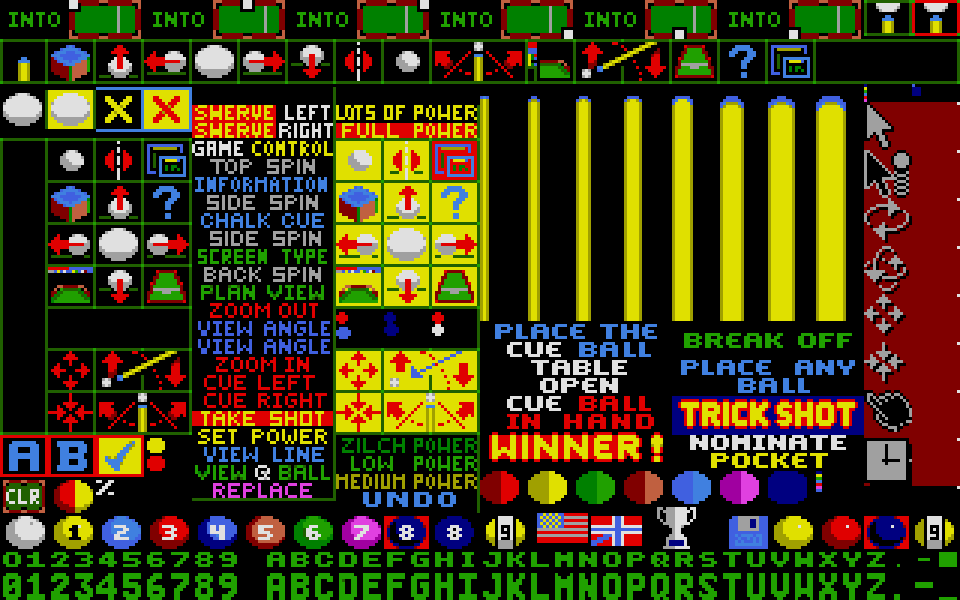 Archer MacLean's Graphics Disk 1 atari screenshot